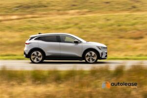 Un coche eléctrico de renting, en este caso, es el renault megane