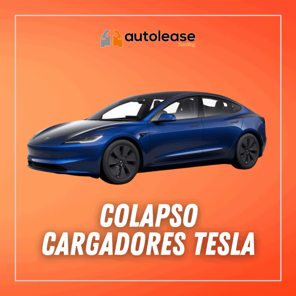 cargadores tesla colapso
