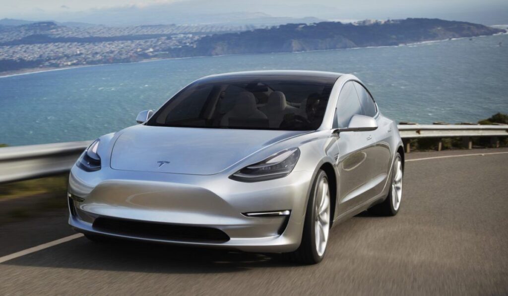 renting tesla model 3