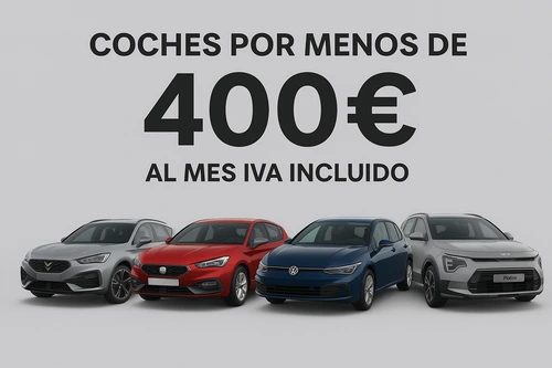 coches por menos de 400 euros al mes sin entrada