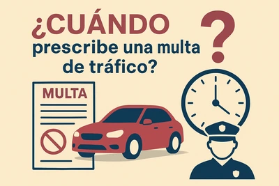 cuando prescribe una multa de trafico 2025