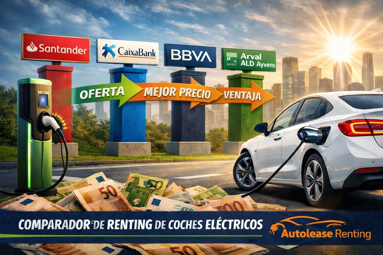 Bancos con renting de coches eléctricos